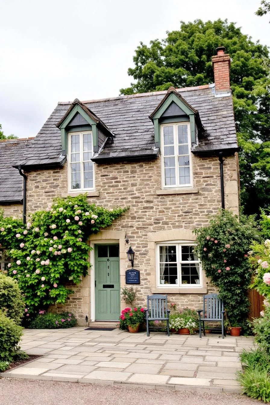 A Quaint Cottage with Perfect Posies