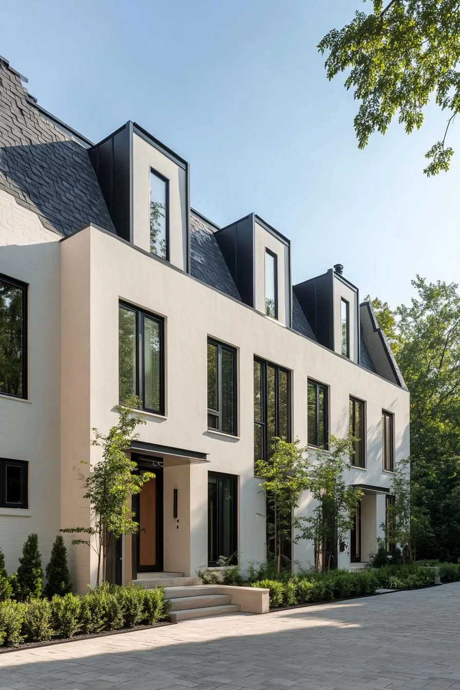 Triple Rooflines Give This Home Charisma