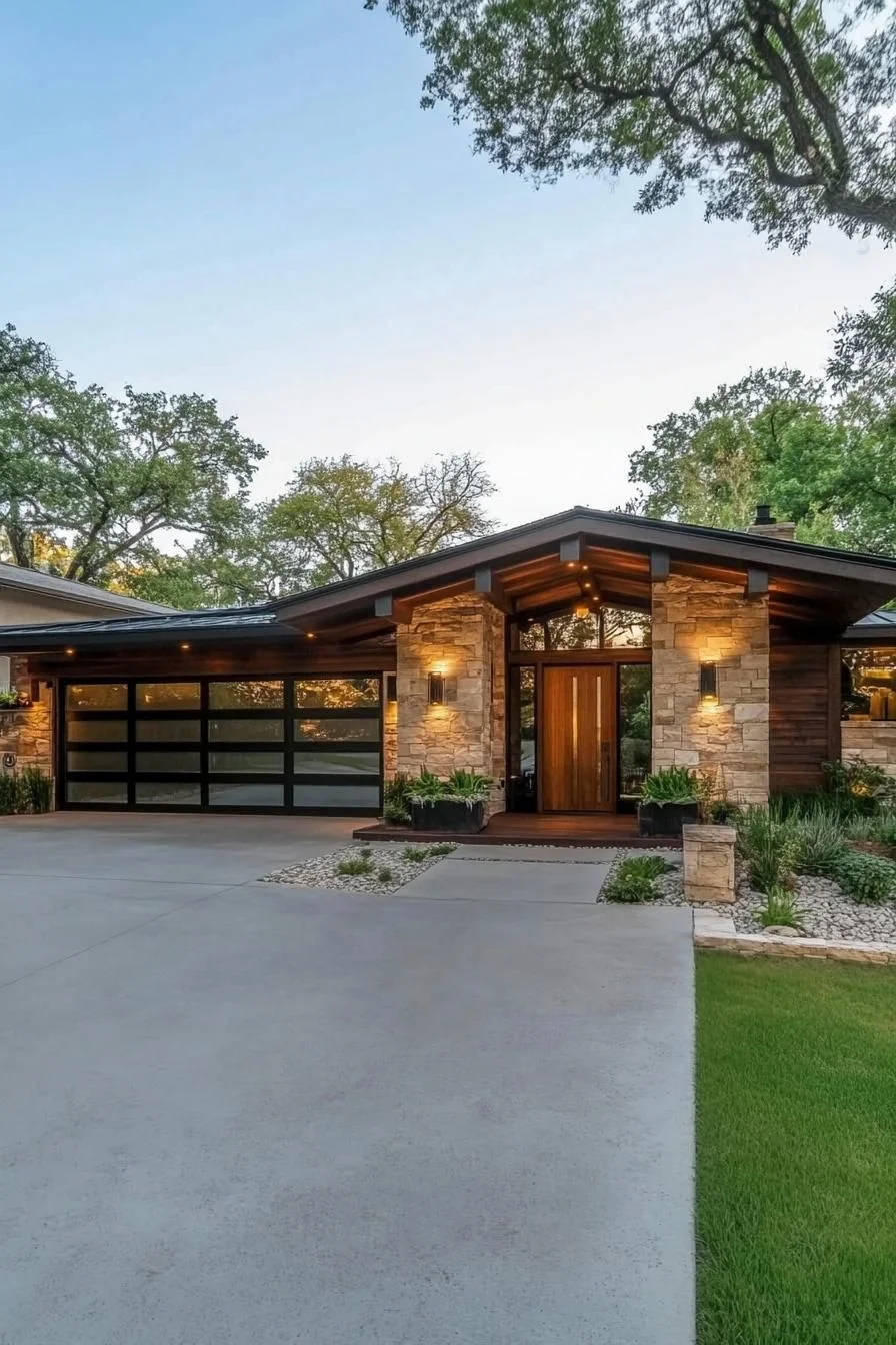 A Rustic Yet Chic Hideaway