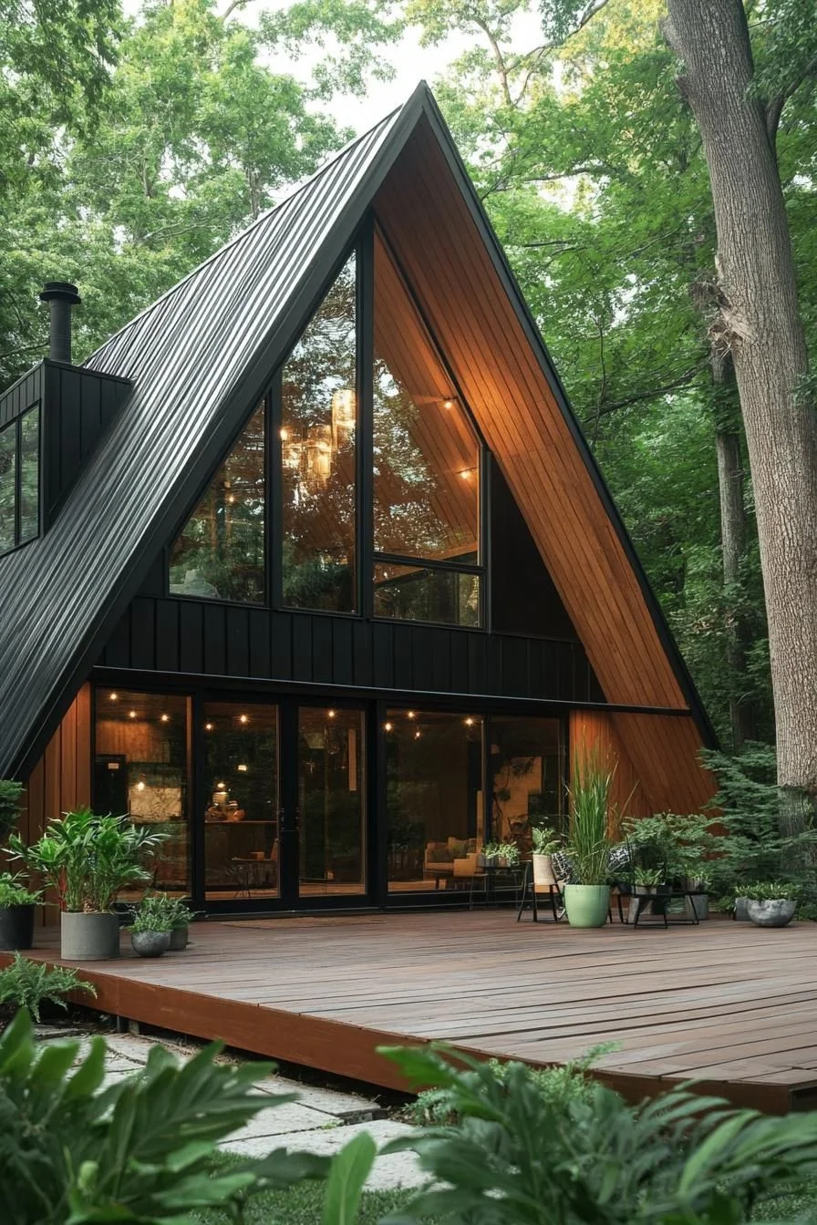 The Geometric Getaway: A Sharp Shelter