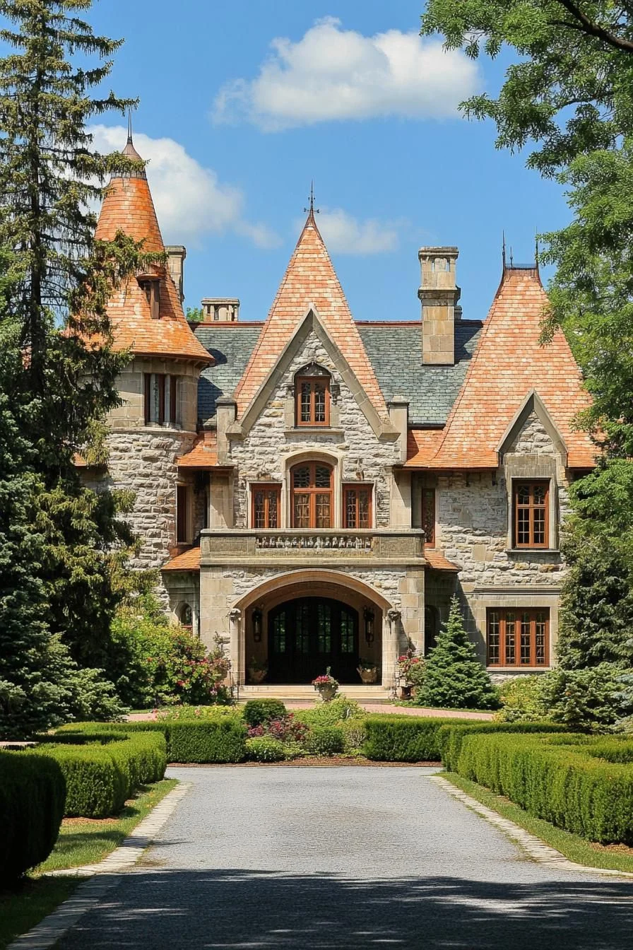 Bold Fairytale Castle Design