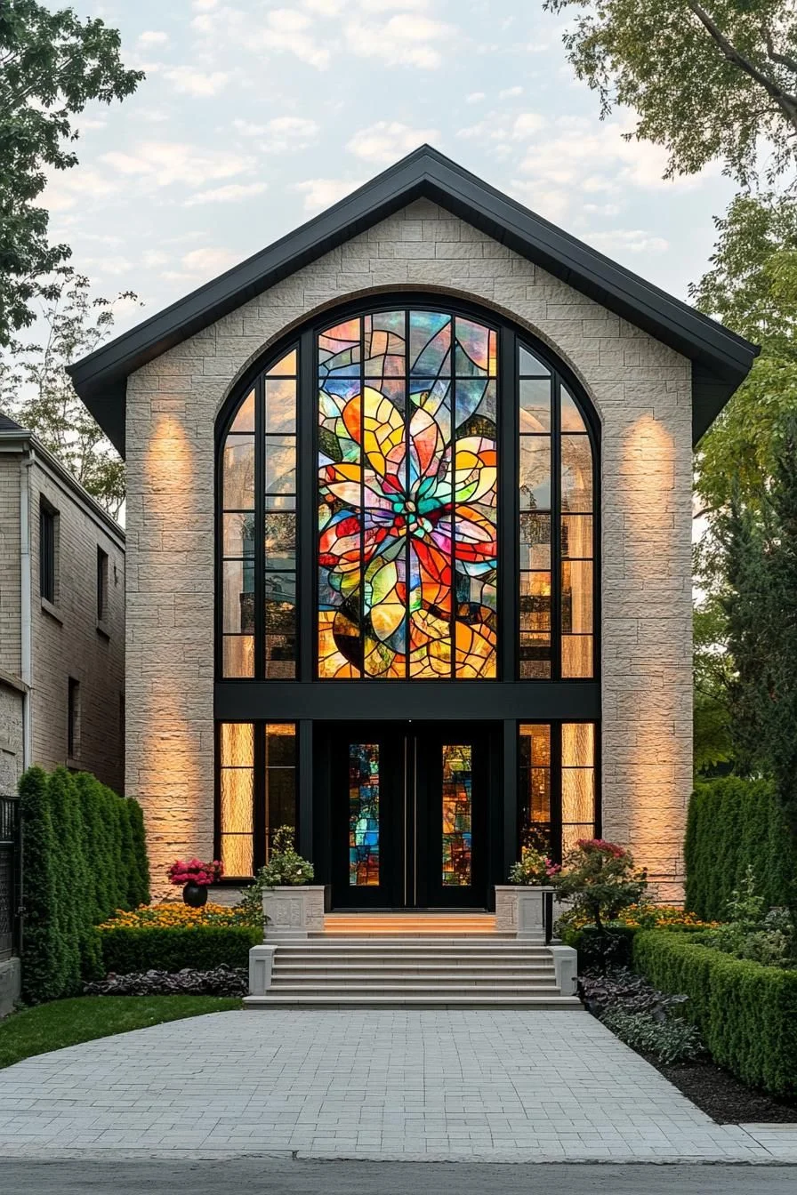 Colorful Facade With a Playful Twist
