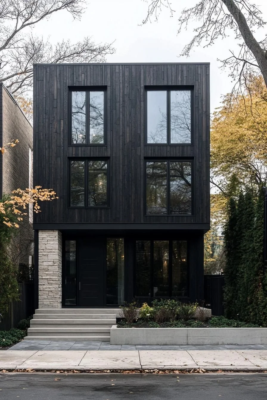 A Sleek Facade With Mysterious Appeal