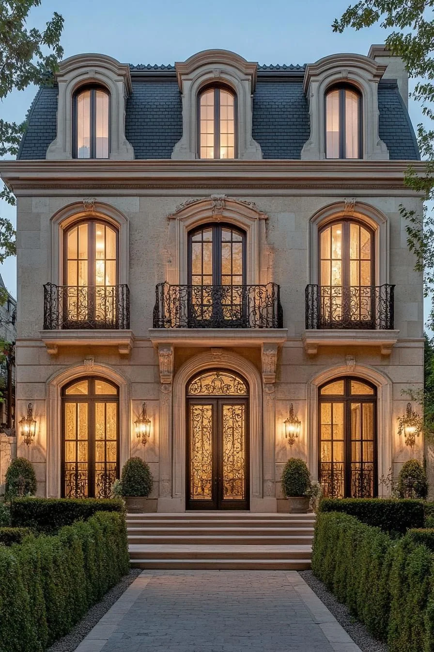 A Lantern-Lit Luxury Manor