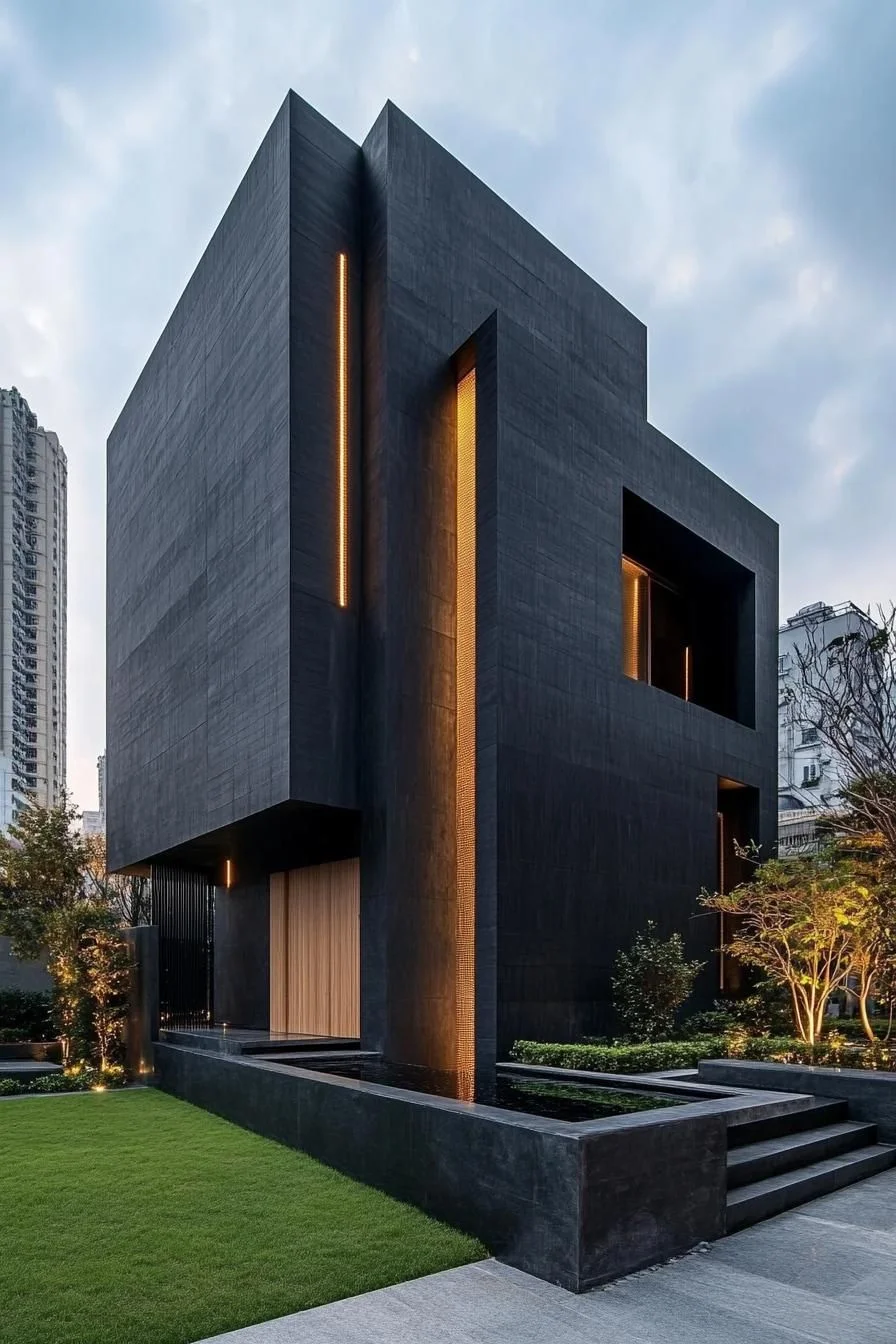 A Monolithic Noir Marvel With Fiery Accents