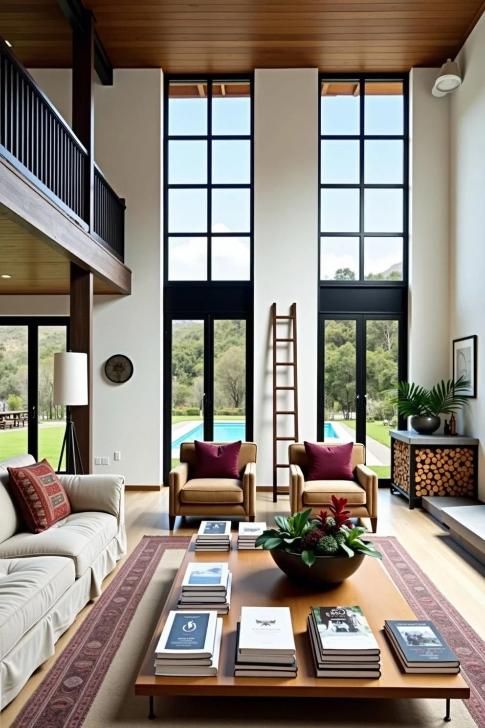 Loft Pavilion With Scenic Pool Views