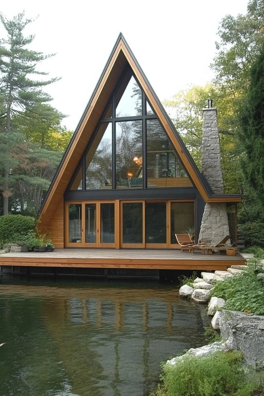 A Geometric Delight Beside the Lake