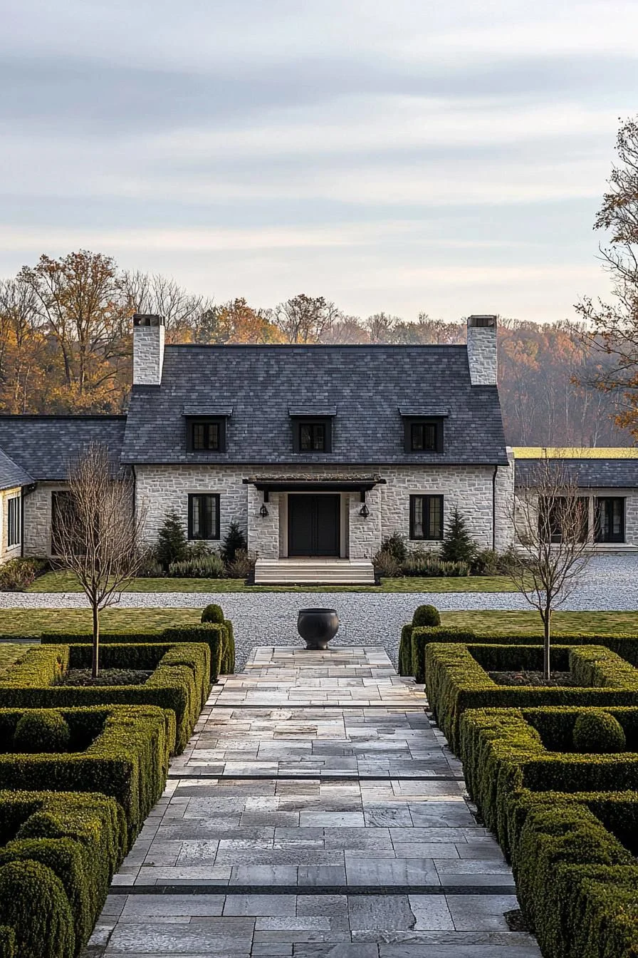 Countryside Castle with a Charming Approach