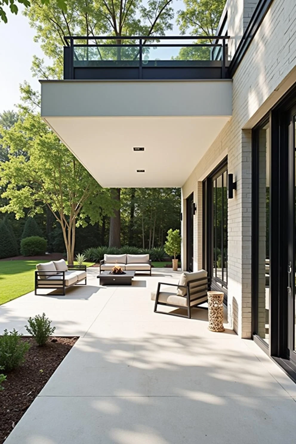 Modern Ranch Porch Design