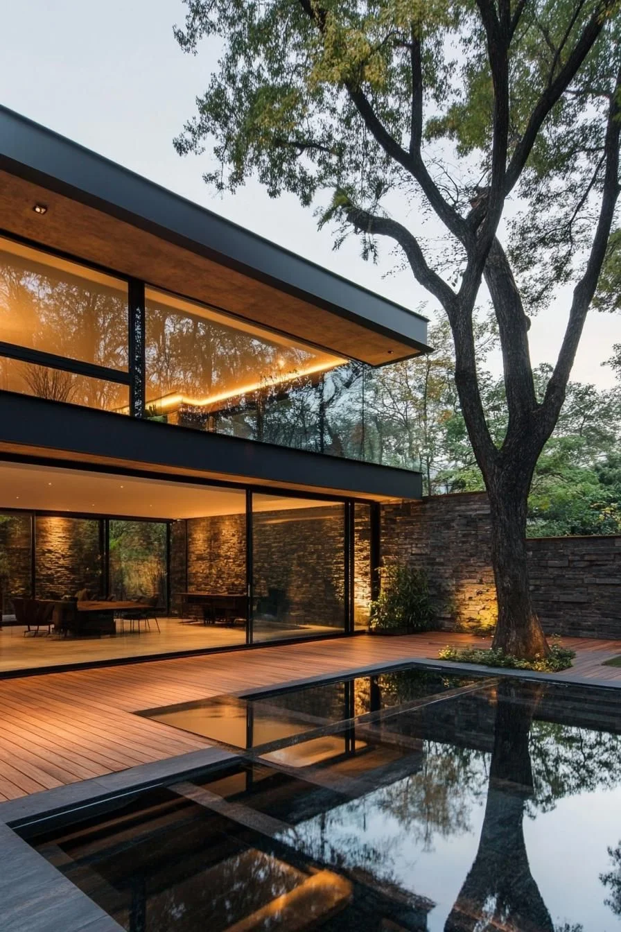 Woodland Wonder with Reflective Walls