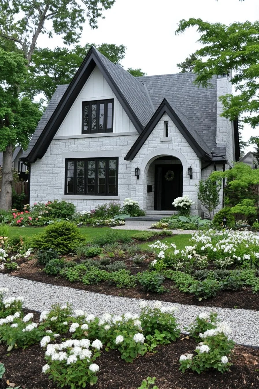 A Storybook Stone Cottage in Summer