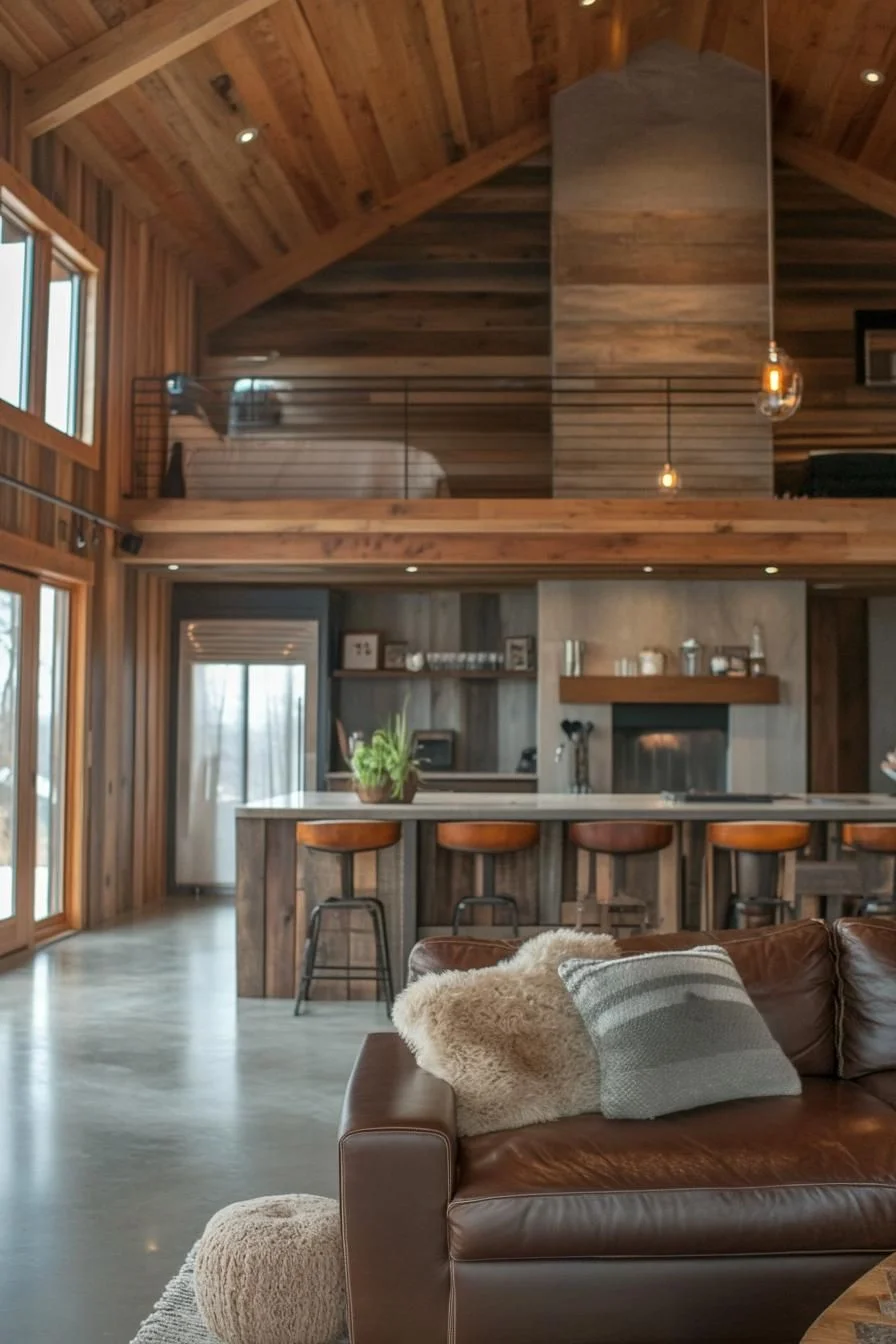 A Loft Where Sky and Timber Meet