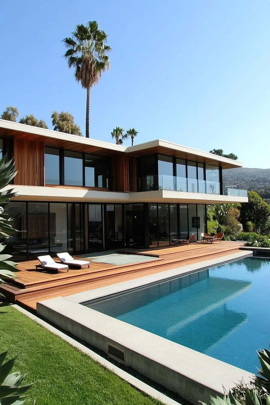 Sleek Modern Style Under the Palms