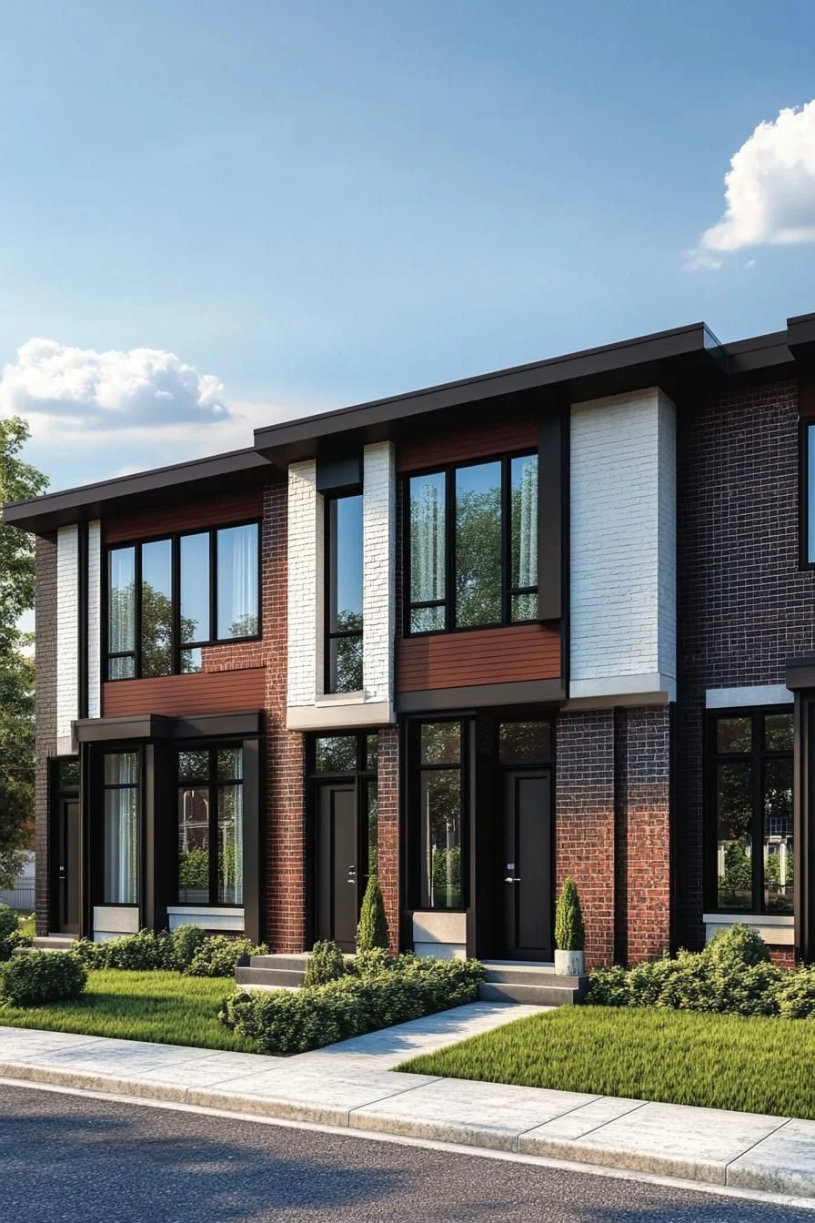A Modern Marvel Built With Playful Brickwork