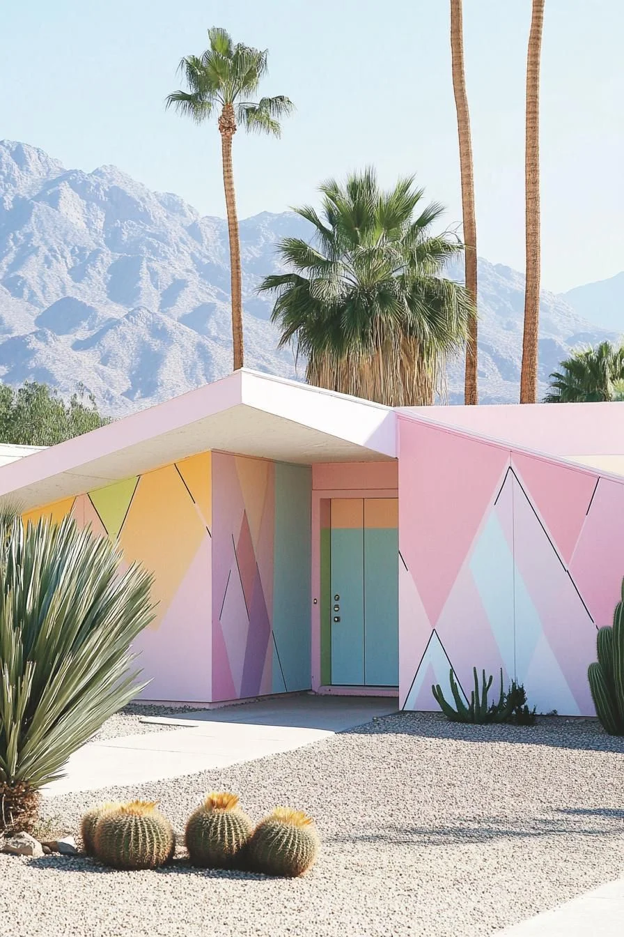 A Pastel-Colored Desert Delight