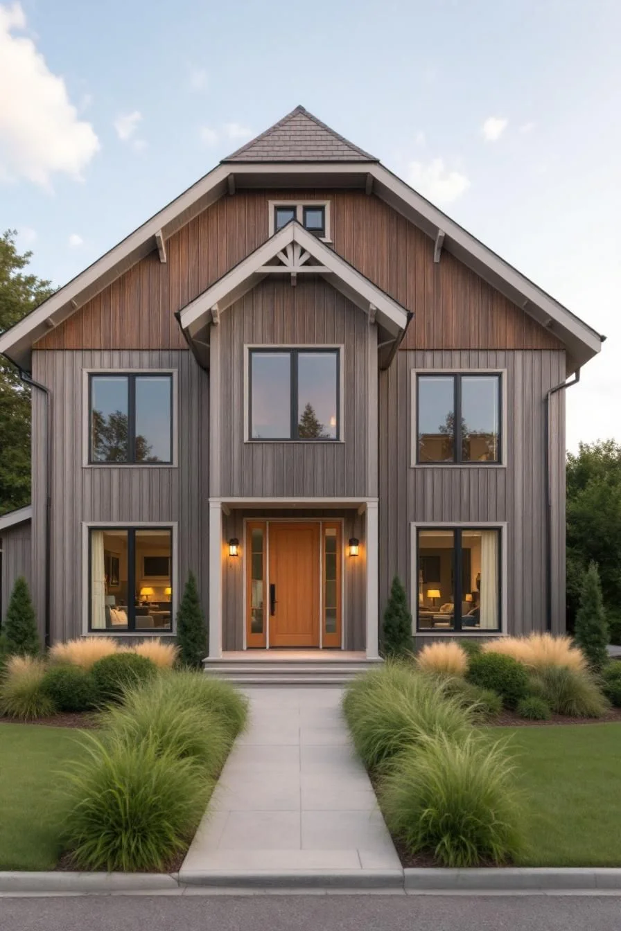 Modern Elegance with a Rustic Touch
