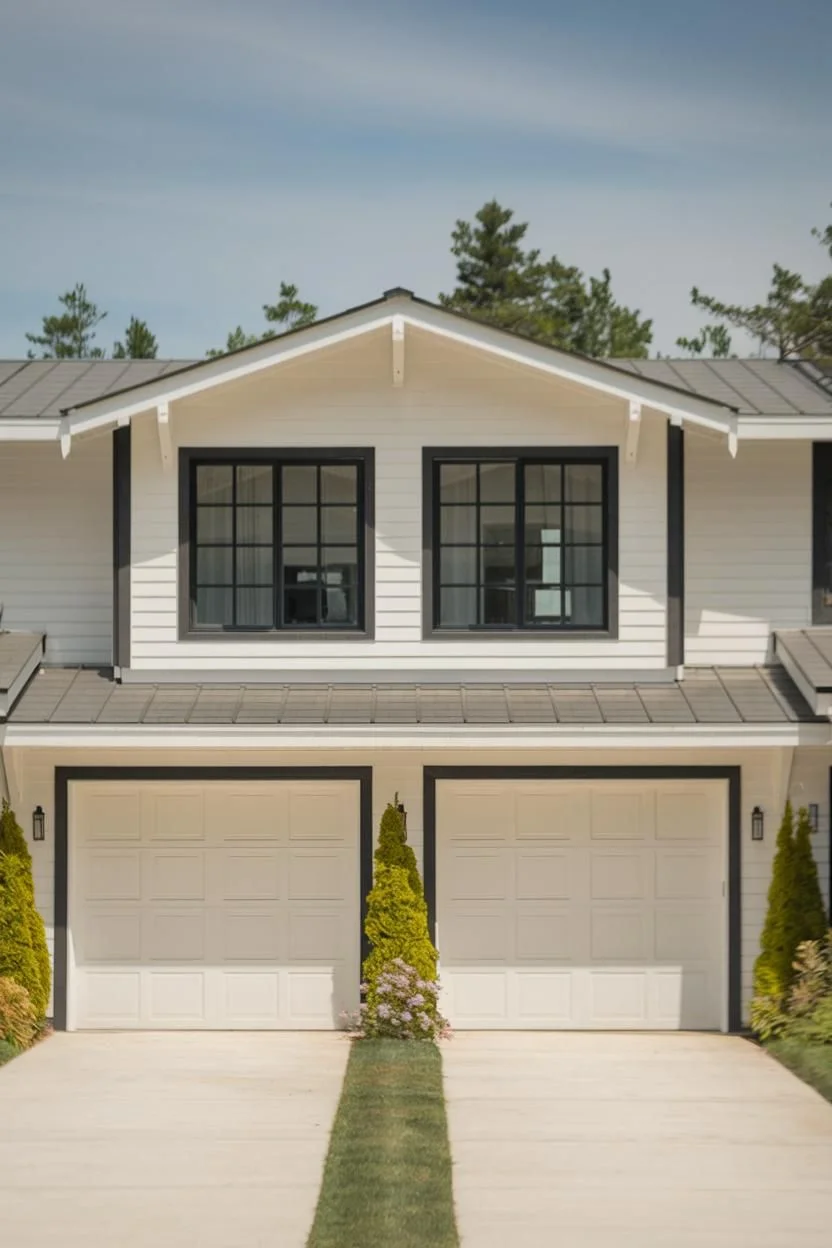 White Duplex Grand Design