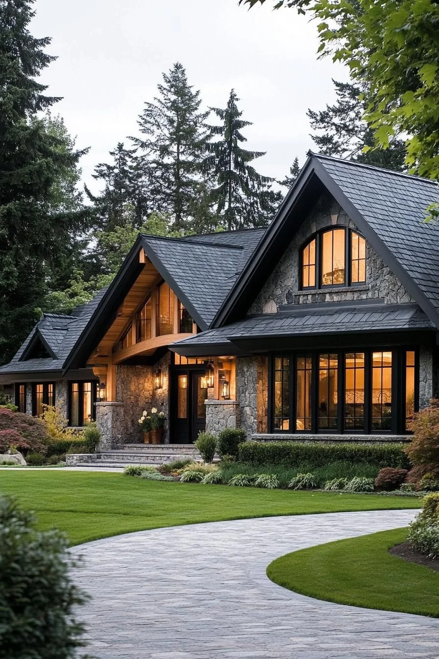 Where Slate and Stone Build a Farmhouse