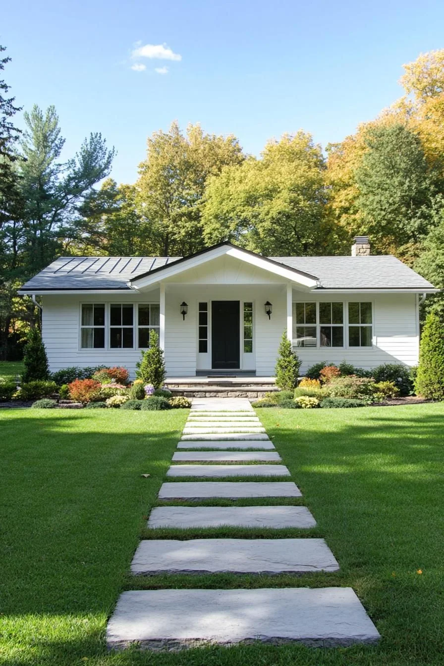 A Cottage Tucked Into the Woods