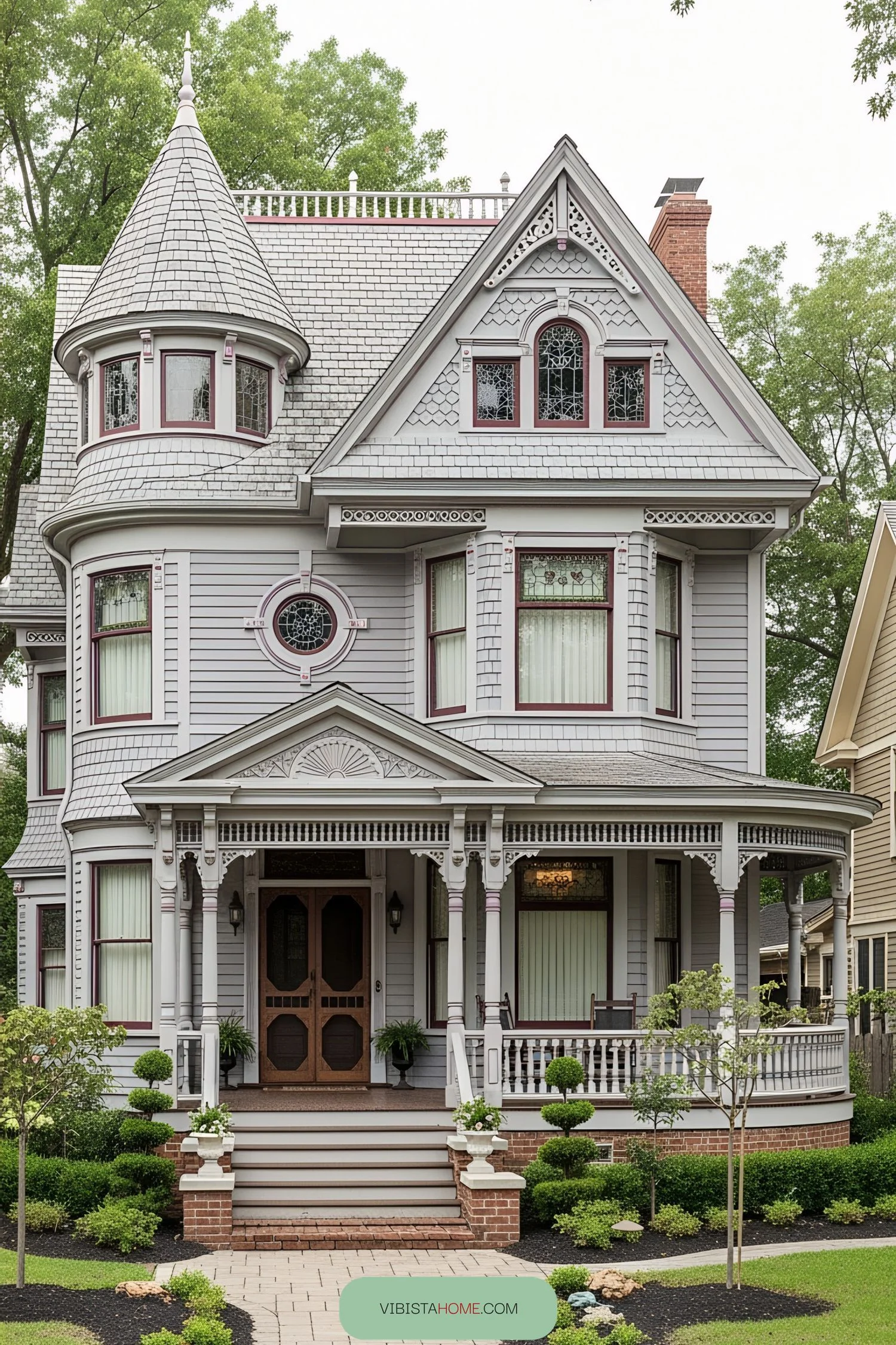 A Fairytale Turret Retreat in Victorian Style