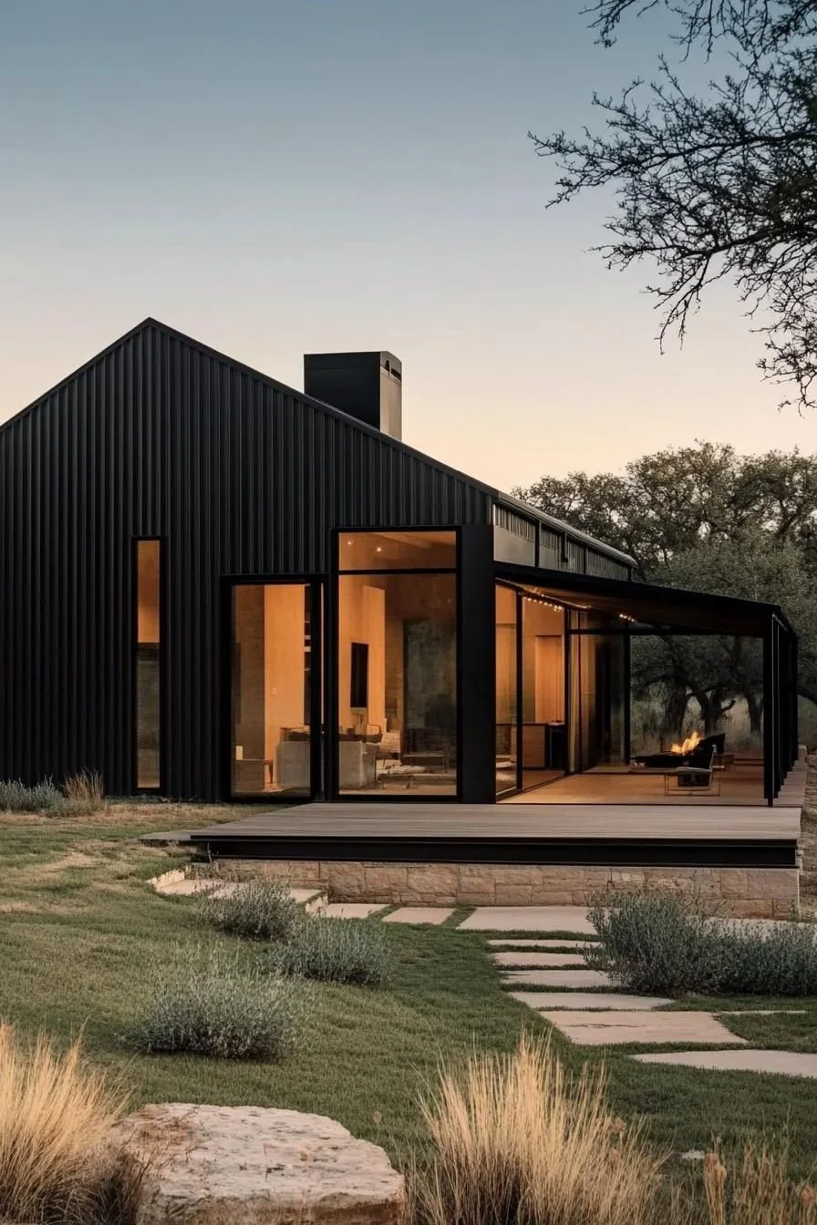 A Sleek Modern Take on Barn Charm