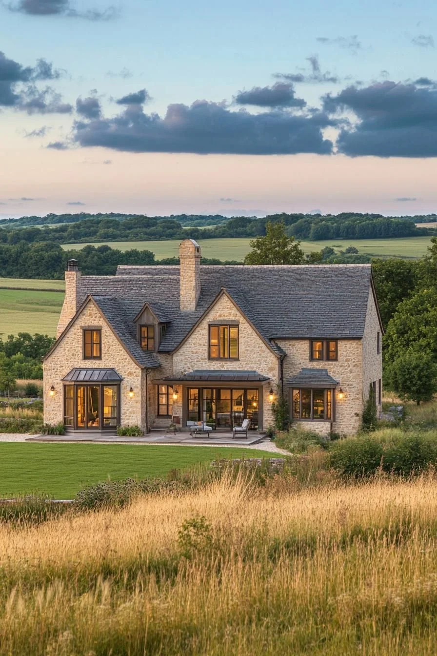 Countryside House with Warm Character