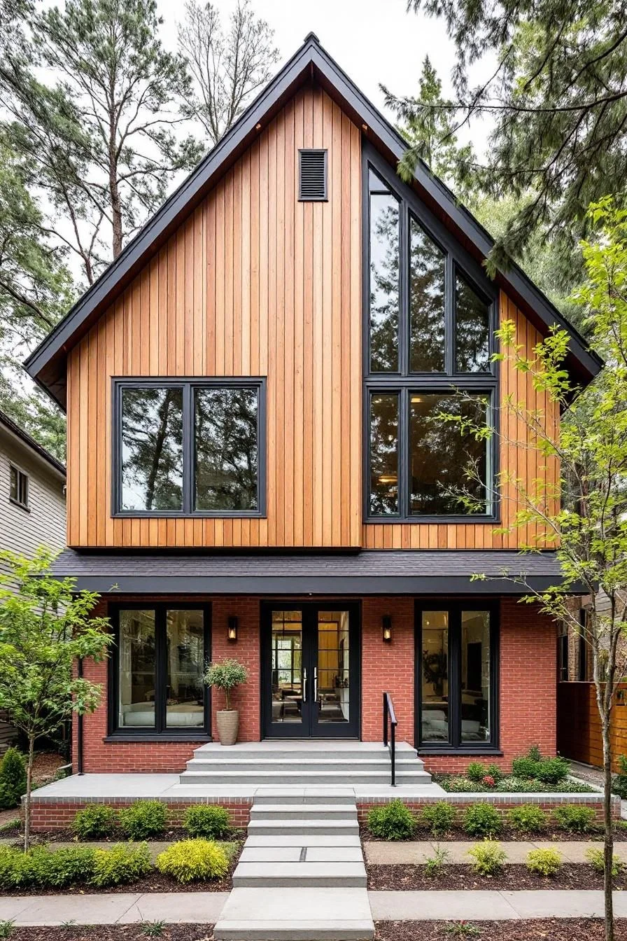 A Gabled Craftsman Entrance Worth Seeing