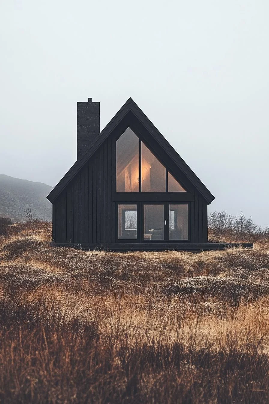 An A-Frame Retreat Above the Fog
