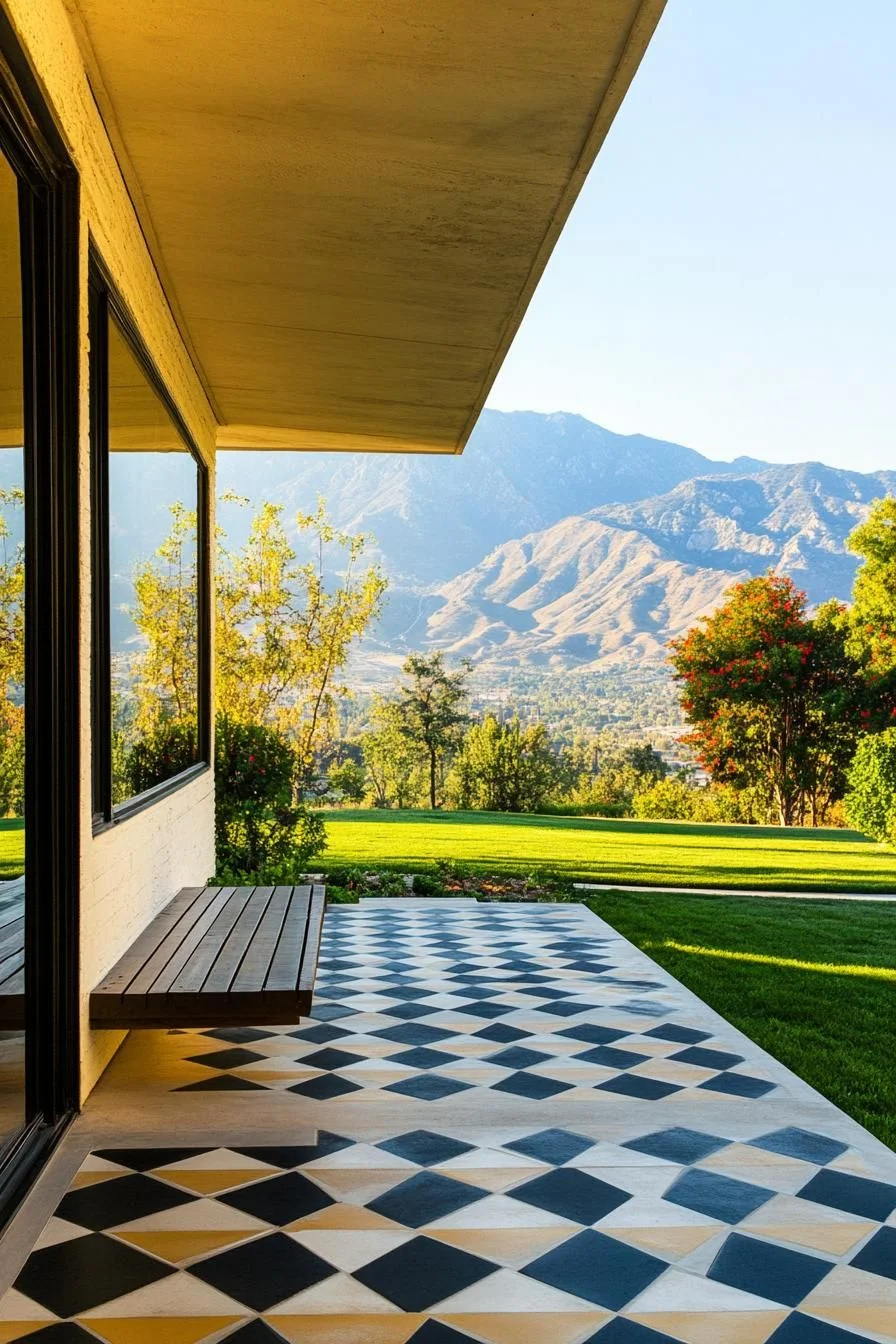 Bold Geometric Tile Flooring - photo 4