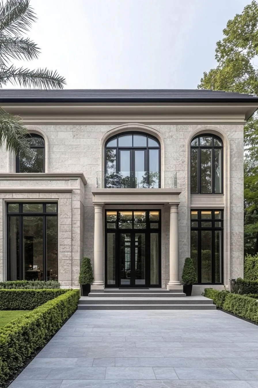A Posh Neoclassical Paradise