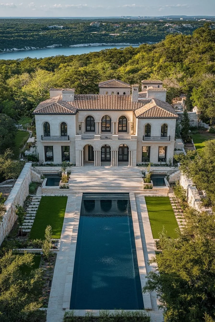 Tree-Framed Mediterranean Majesty