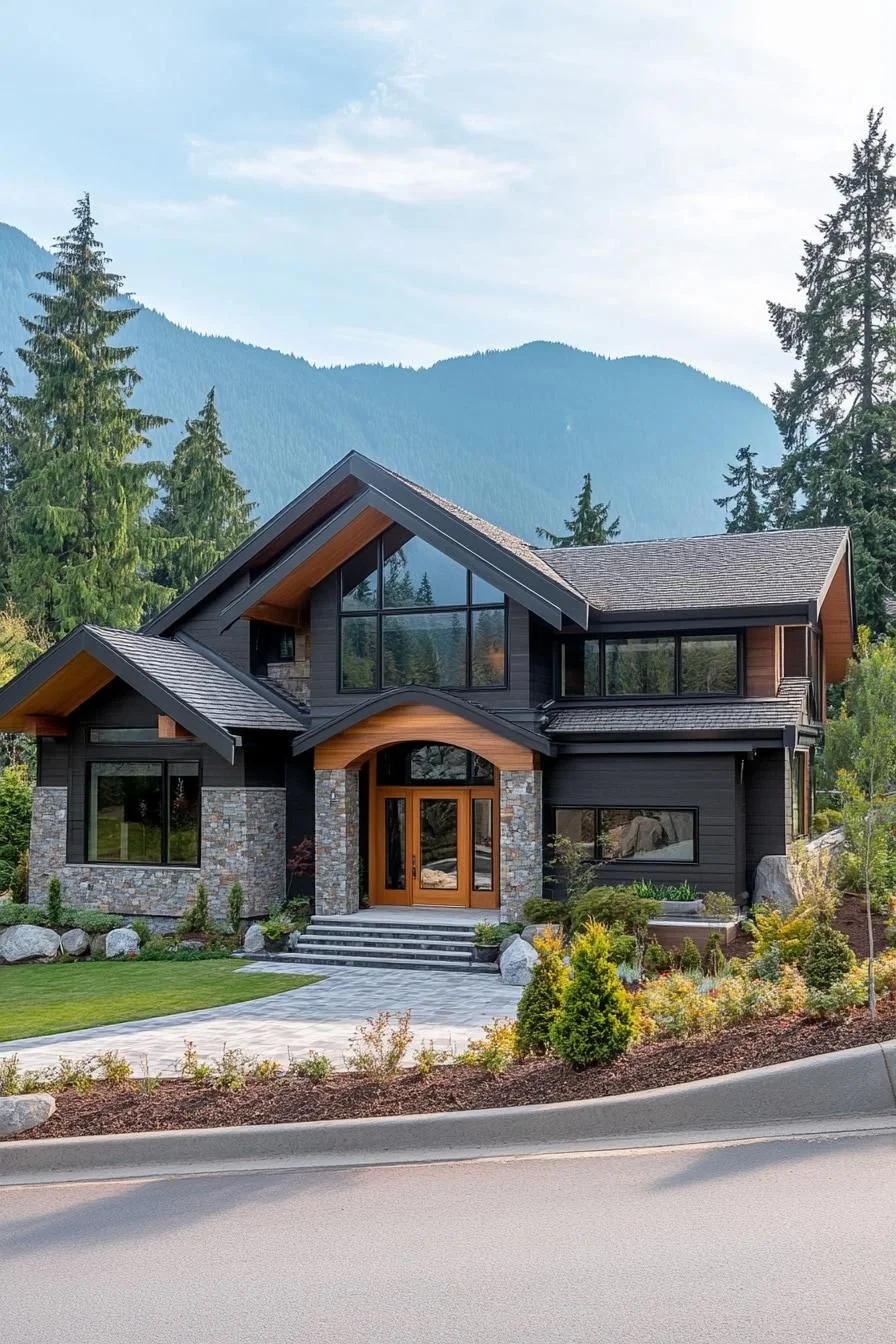 A Nest-Like Mountain Retreat