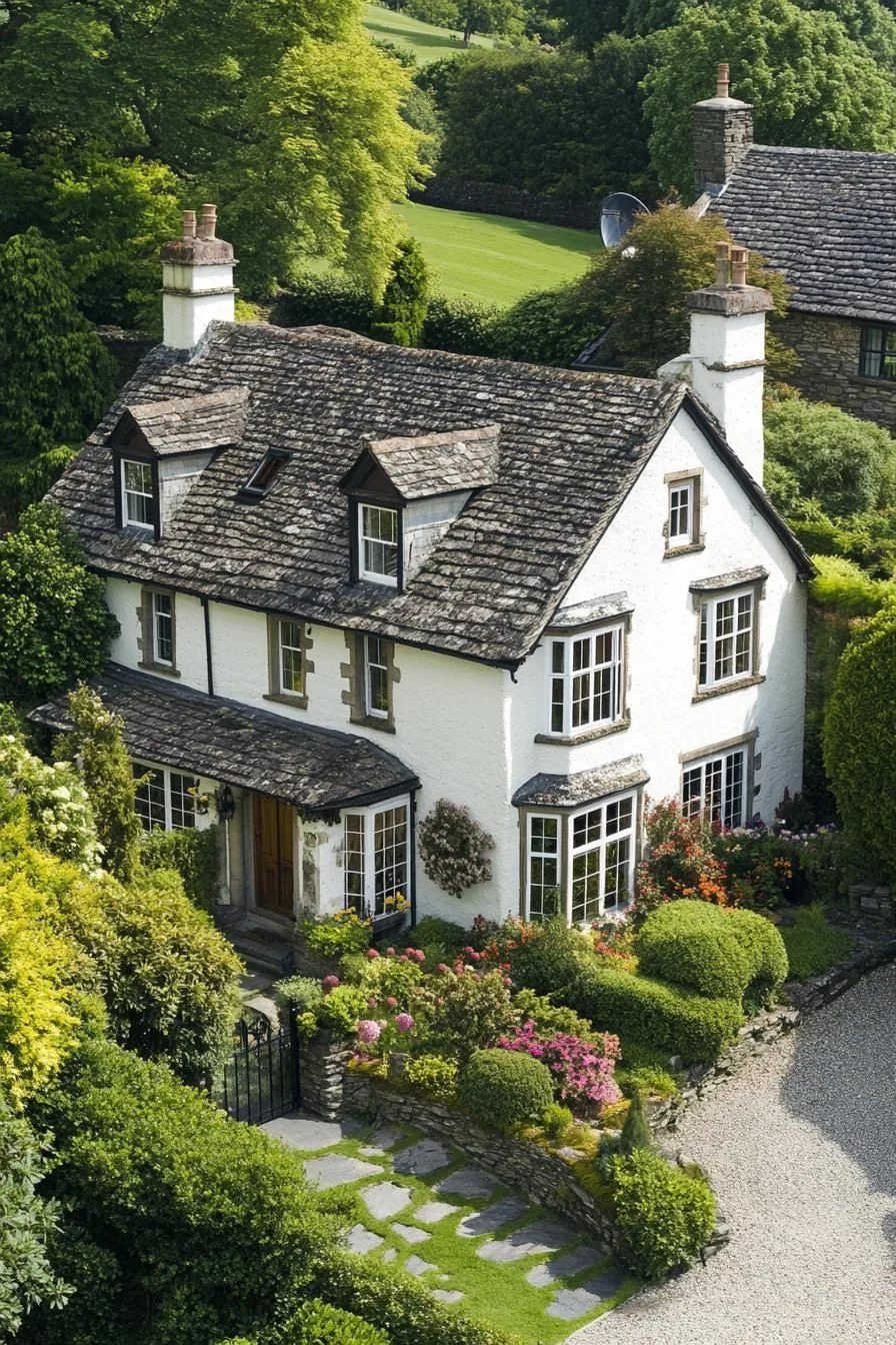 A Countryside Home With Lush Green Hues