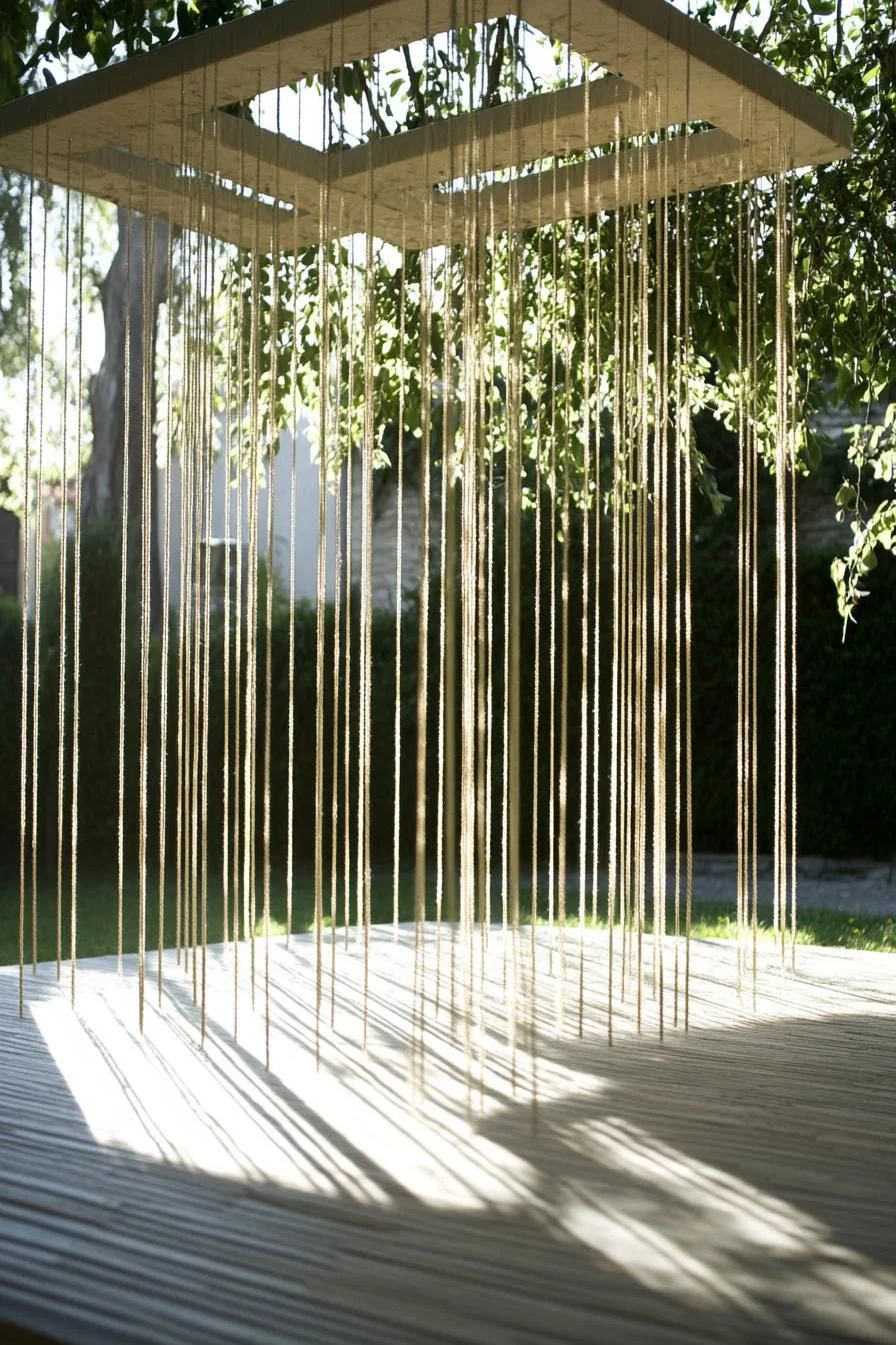 Sunbeam Pavilion with String Details
