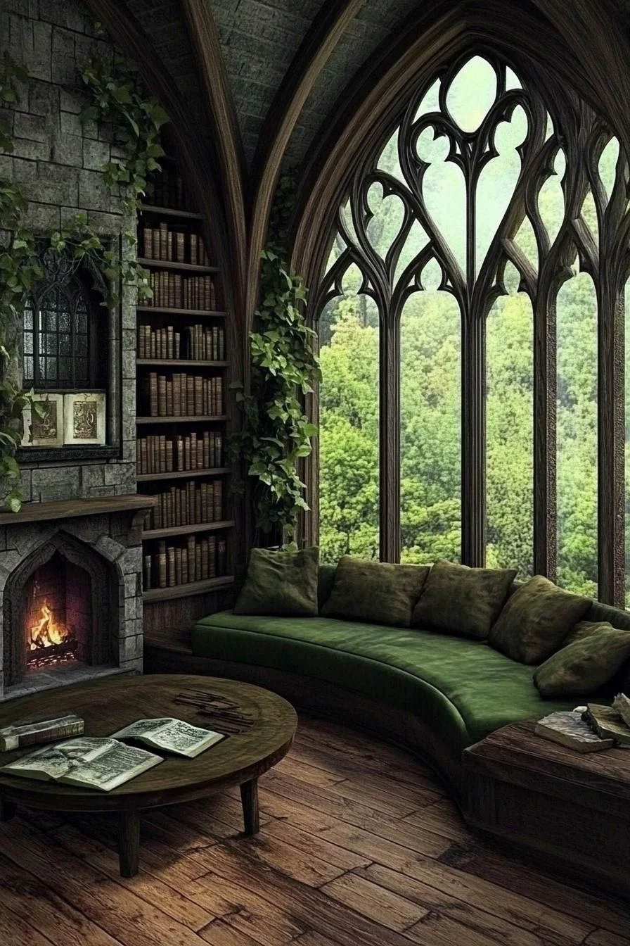 A Forest-Toned Glimmering Alcove
