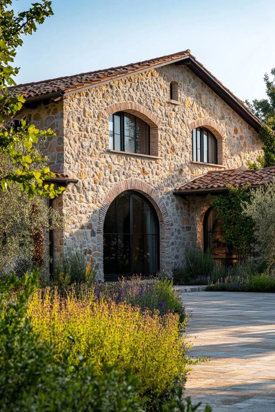 A Stone Farmhouse Wrapped in Quiet Charm
