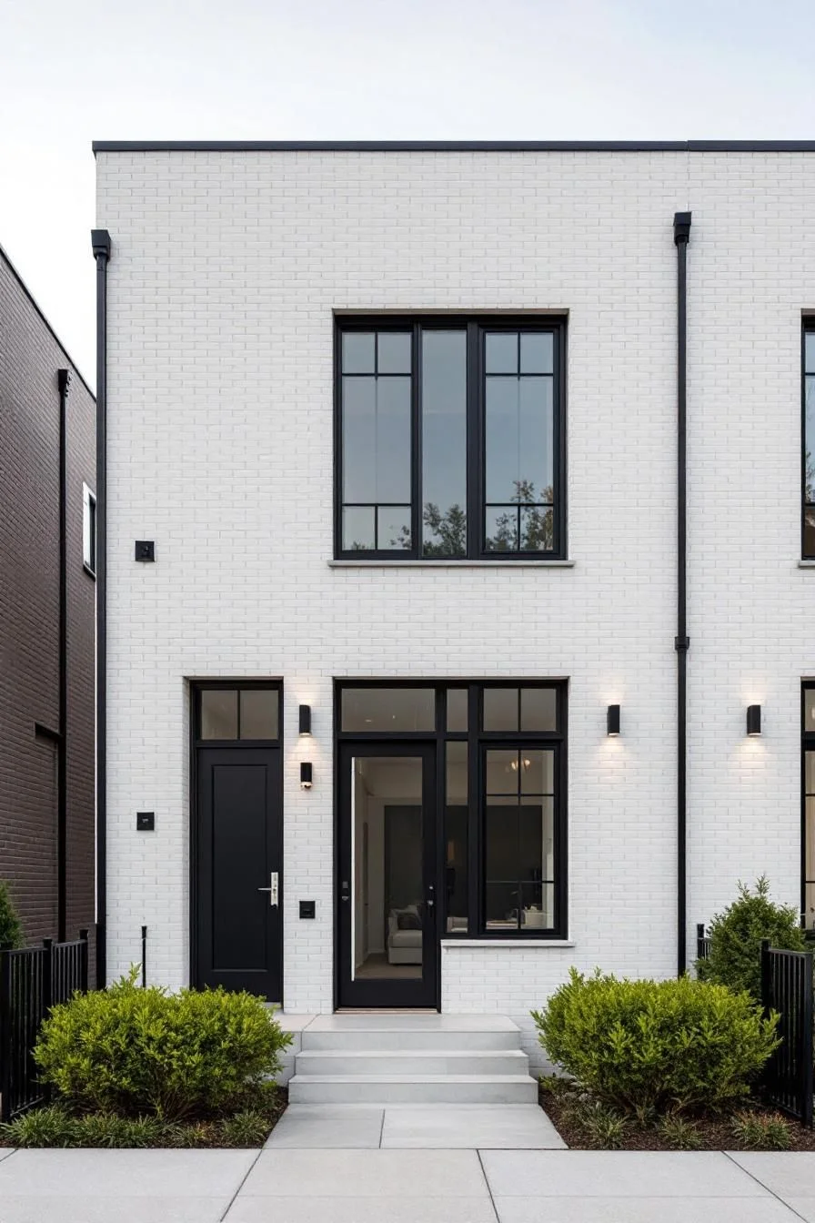 White Brick Makes This Townhome Special