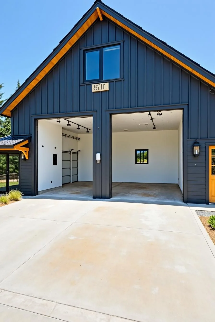 Gothic Timber Garage House Hideaway