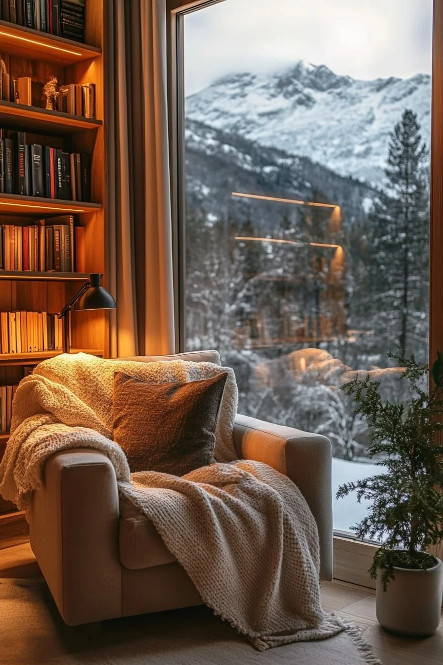 An Alpine Escape for Quiet Reading Time