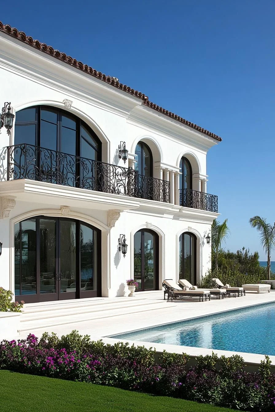 Spanish Revival Seaside Home