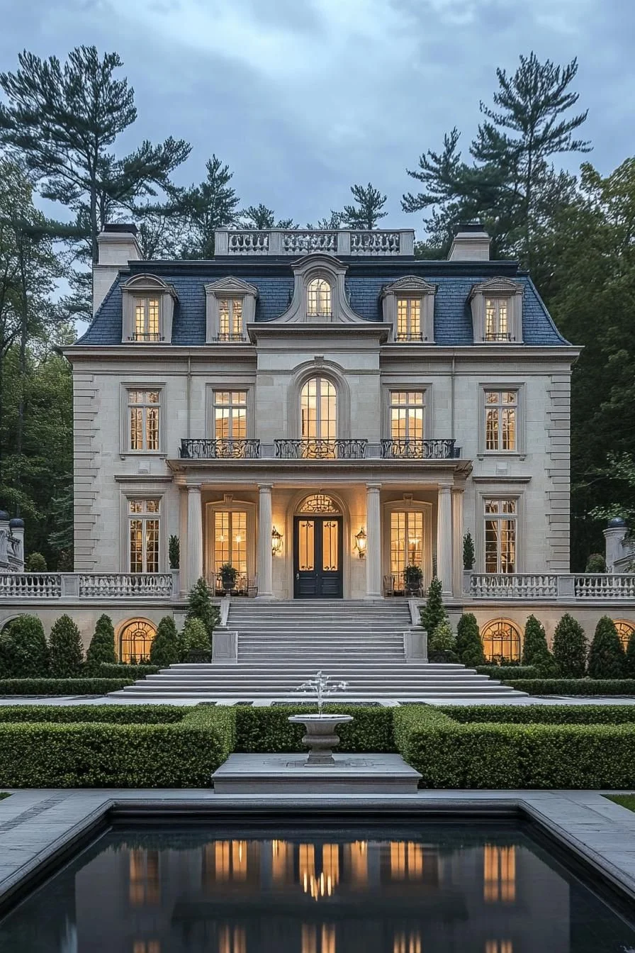 A Grand Facade with a Playful Detail