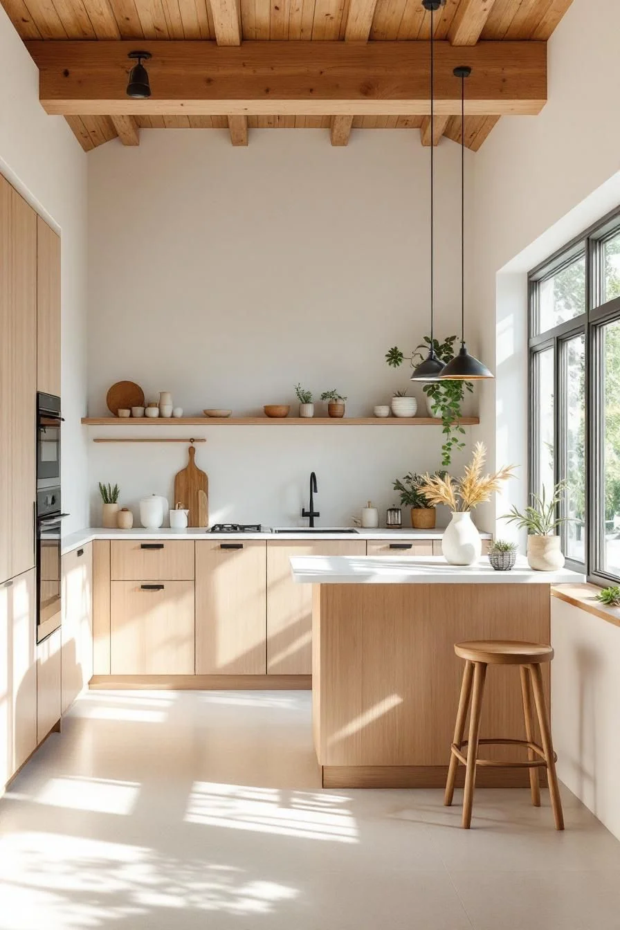Light and Calm in the Kitchen