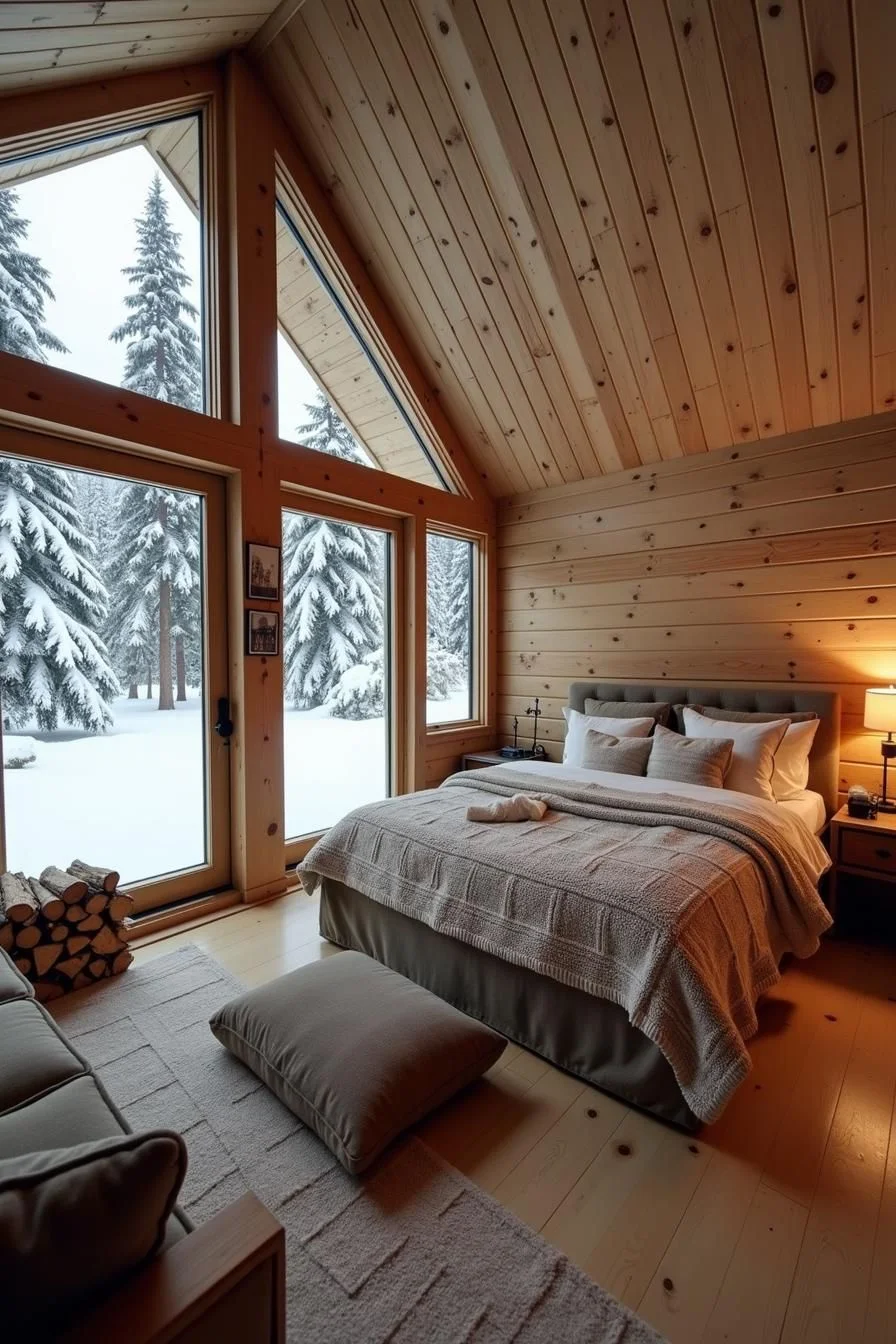 A Quiet Blanket of Timber Calm