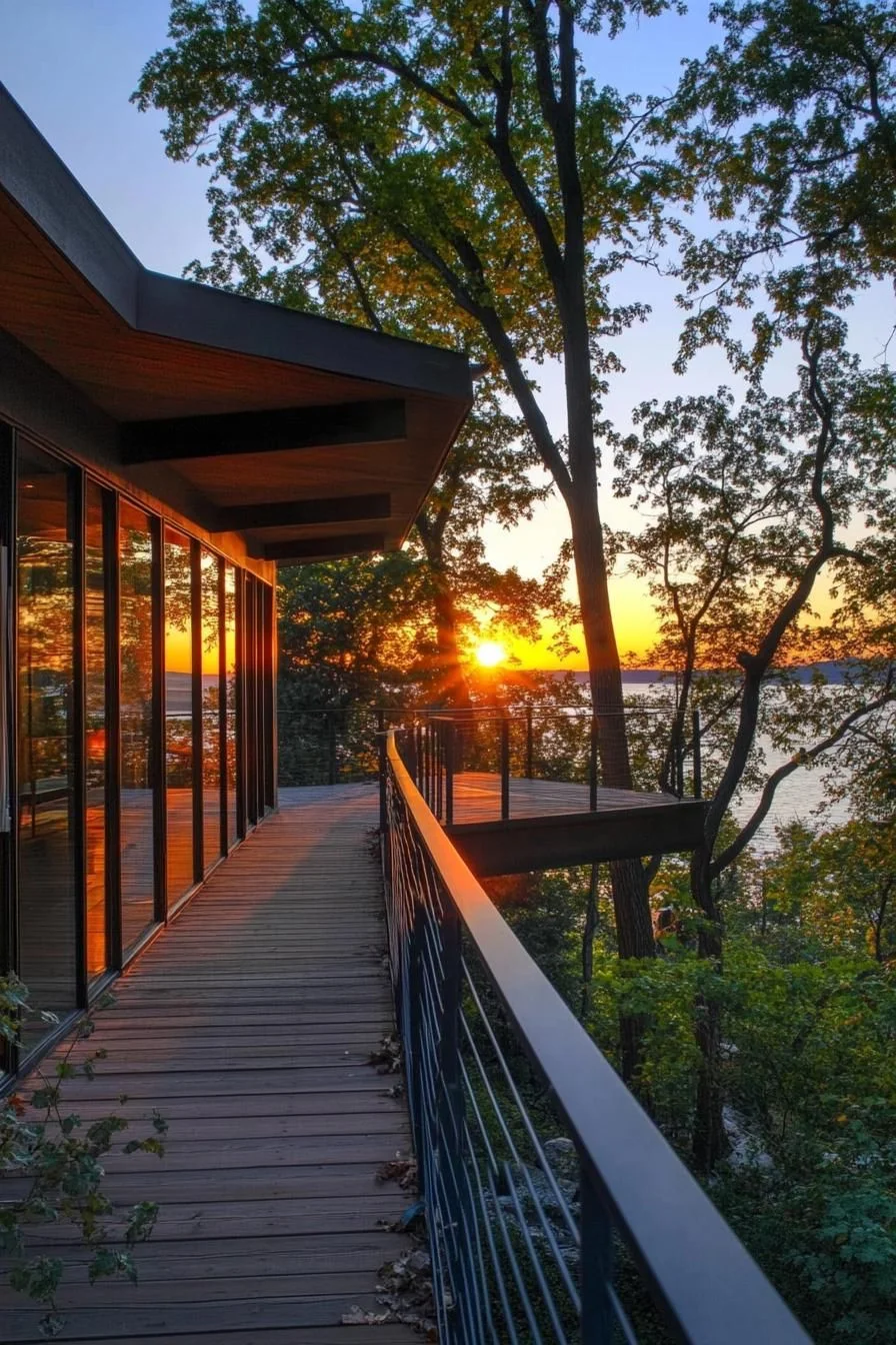 Wraparound Decks With Slim Metal Rails - photo 4