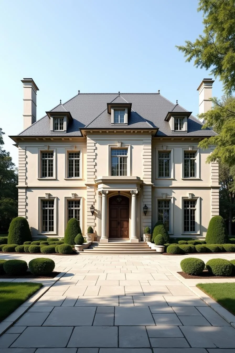 A Mansion With Perfectly Balanced Proportions