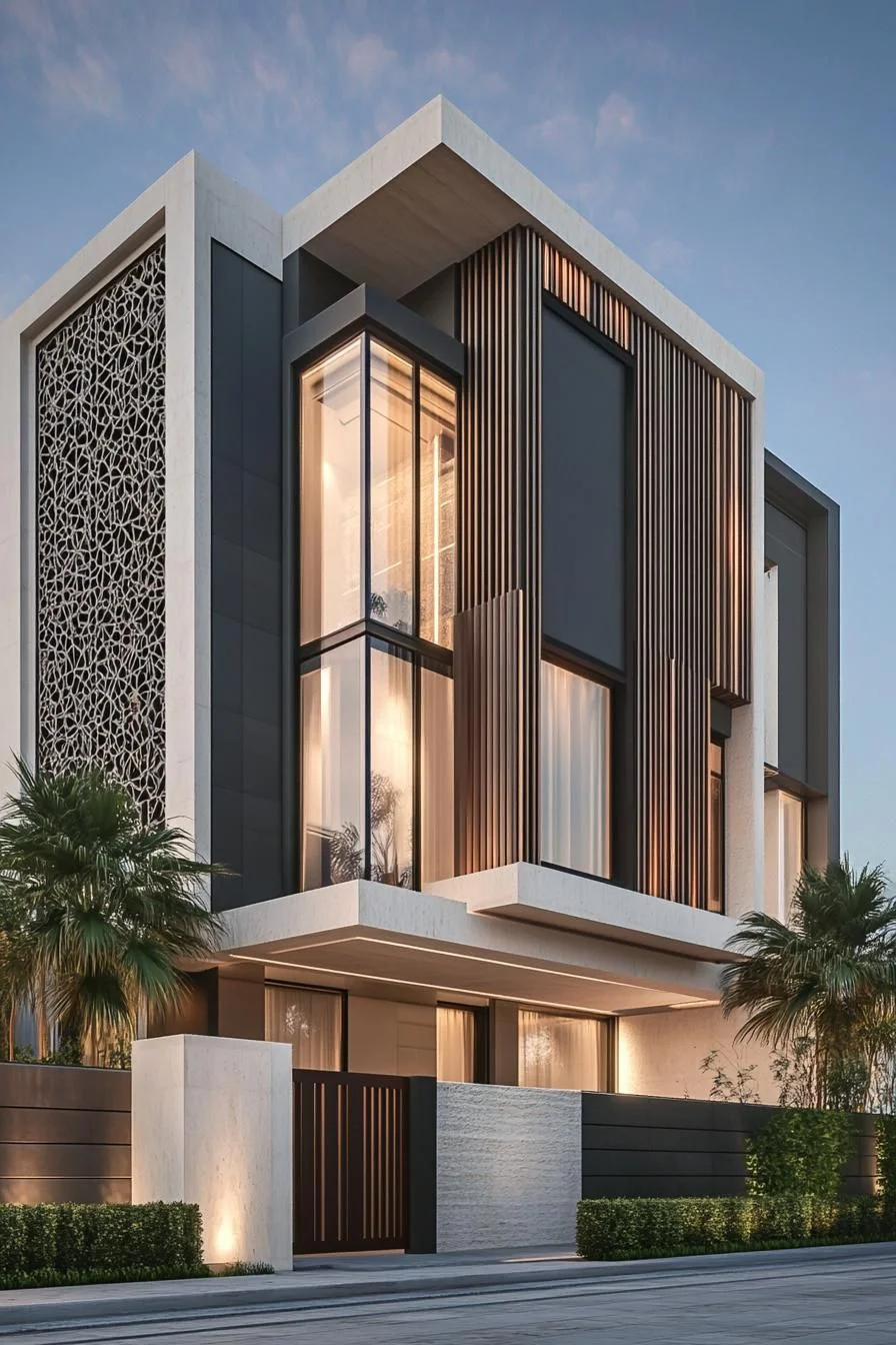 Golden Grid Facade Design