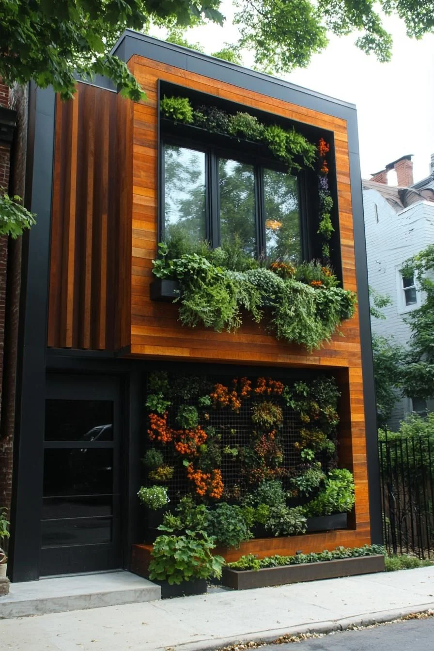 Verdant Facade for an Urban Setting