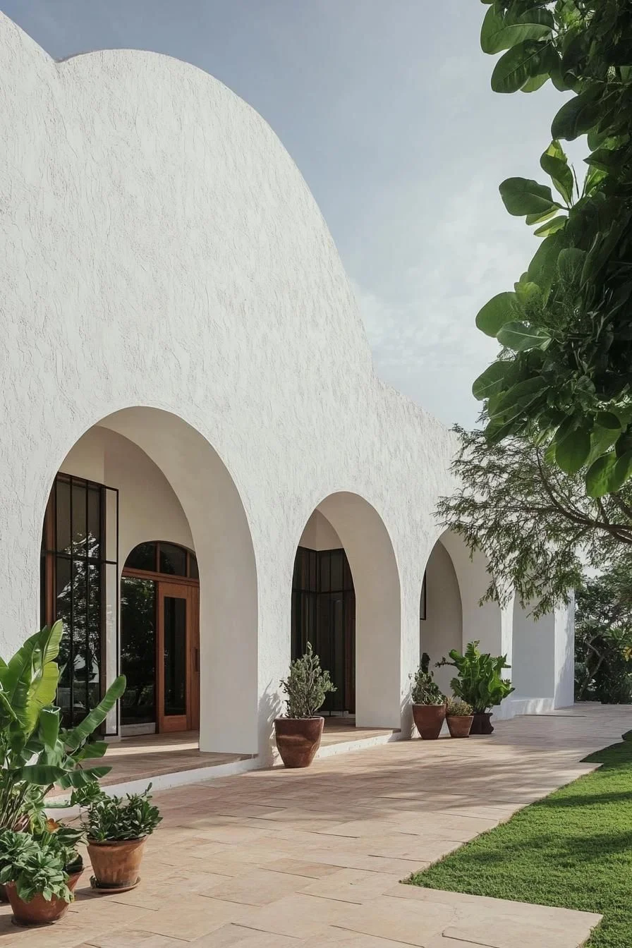 A Villa Serenade Built on Archways