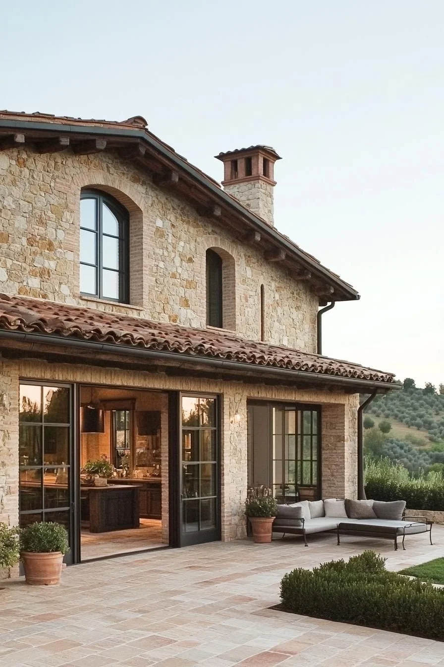 Rustic Italian Farmhouse Full of Charm