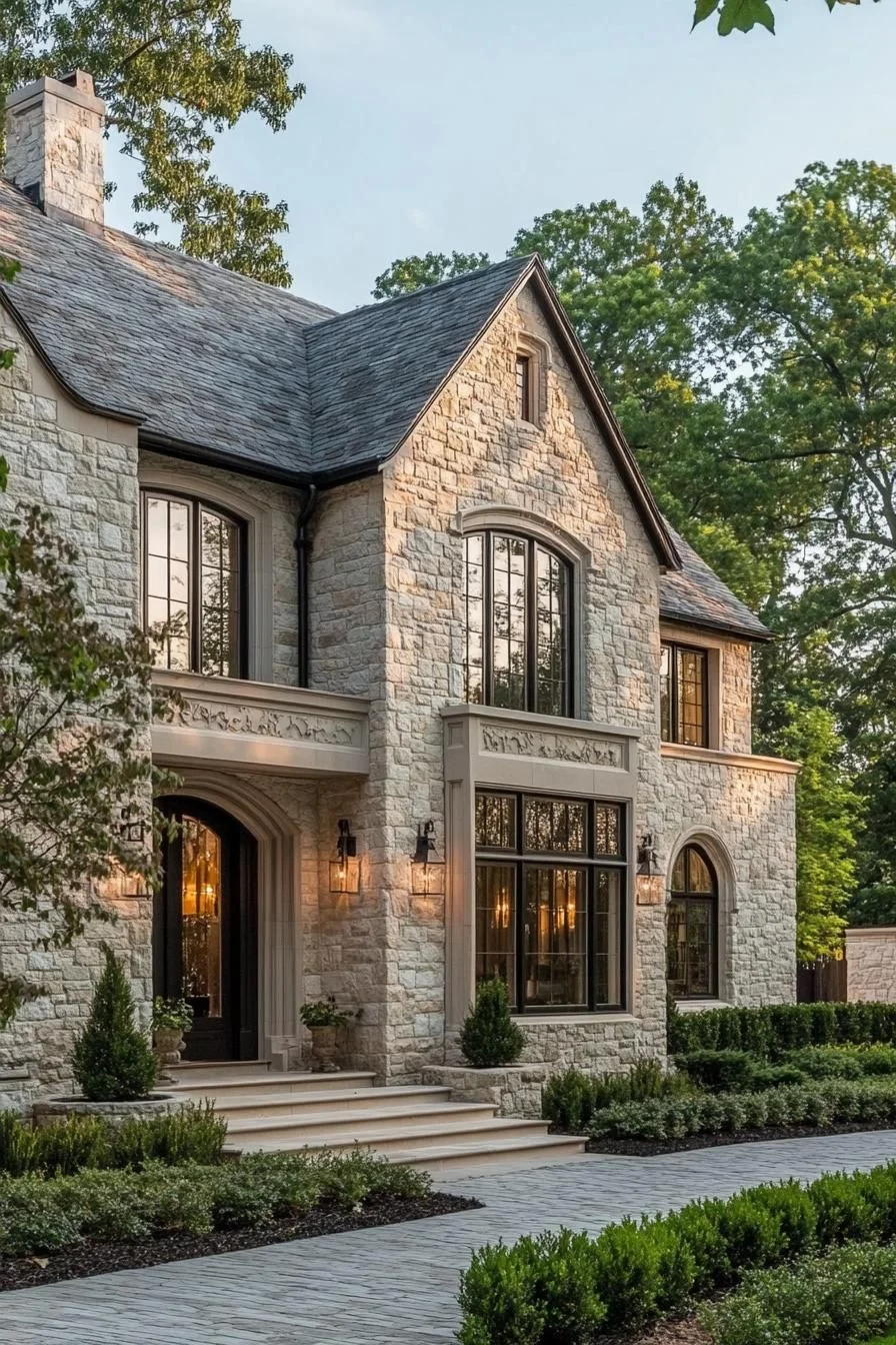 Stately Stone Manor Fit for Royalty